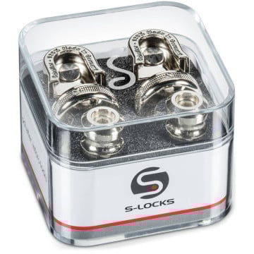 Schaller Ensemble de barrure pour courroie Strap lock NICKEL