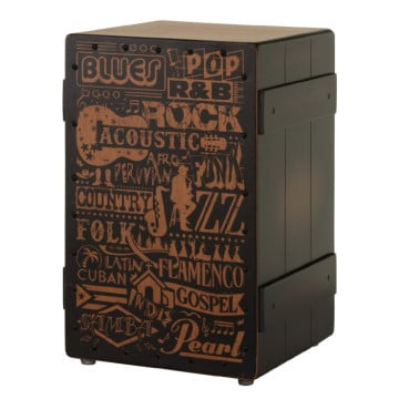 Pearl PBC-124B Cajon Série Primero - Graphique de Genre Musical