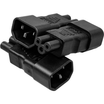 CIOKS Mains link adapter, IEC C14 to C5