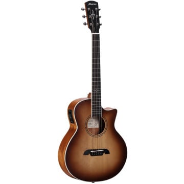 Alvarez LJ2CESHB Acoustic Guitar Travel - Natural Satin w/Deluxe Gigbag