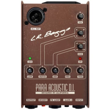 L.R. Baggs Para Acoustic D.I. - External parametric 5-band EQ/direct box.