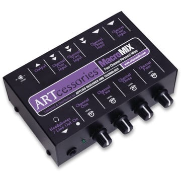 ART MacroMIX 4-channel Personal Mixer