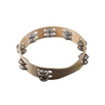 Mano MP-T10-8NT 10'' 8 Jingle - Single Row Tambourine