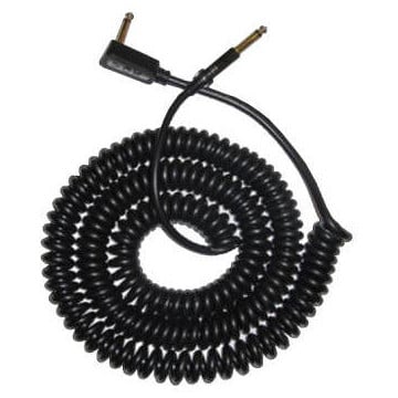 VOX VCC90-BK Câble de Guitare Vintage en Spirale 9m Noir