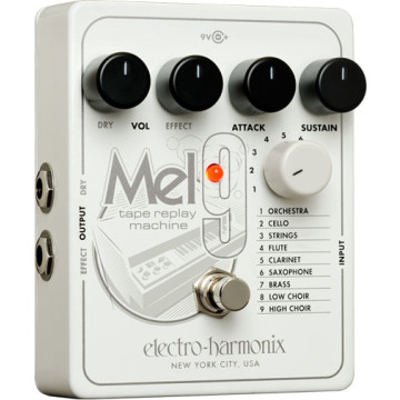 Electro Harmonix MEL9 Machine à bande de réplique 9.6DC-200 PSU inclus