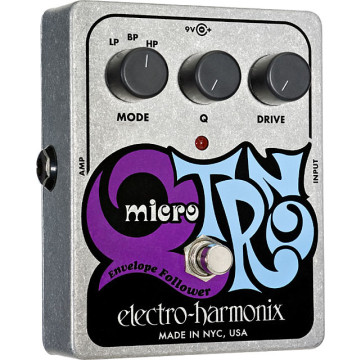 Electro Harmonix MICRO Q-TRON Envelope Filter Battery included  9.6DC-200 PSU optional