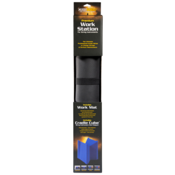 Music Nomad Premium Cradle Cube Support de Manche & Tapis de Travail