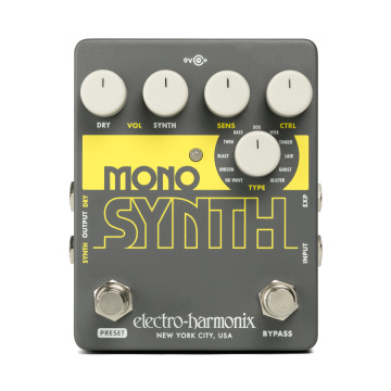 Electro-Harmonix Mono Synth Guitar Synthesizer Pedal