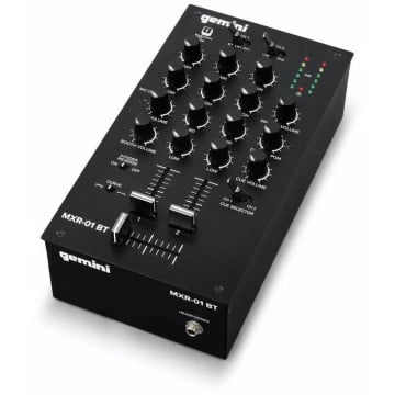 Gemini MXR-01BT 2-channel Professional DJ Mixer With Bluetooth Input