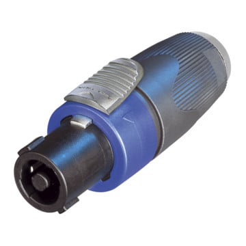 NEU Neutrik Connecteurs Speakon - Adaptateur Speakon 4 broches vers femelle ¼”