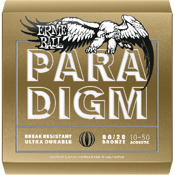 ERNIE BALL corde acoustique Paradigm résistante au bris et à la corrosion