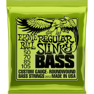 Ernie Ball Slinky Cordes de Basse Électrique Nickelées