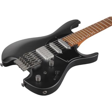 Ibanez Q54 Guitare Électrique Sans Tête Black Flat 5 Way Switch