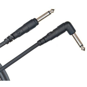 Planet waves classic series câble pour instrument 1/4 avec angle 20 pieds