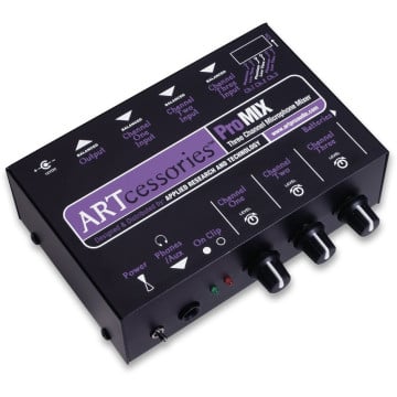 ART ProMIX 3-channel Microphone Mixer