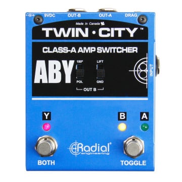 Radial R800 7115 Twin-City Active ABY Amp Switcher