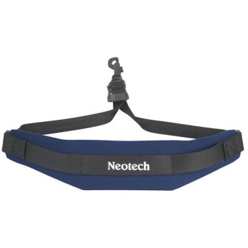 Neotech SSRSW-NB Soft Sax Strap, Navy, Swivel Hook 1903162