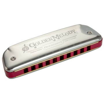 HOHNER M544BX-C Harmonica Golden Melody Série Progressive, Do majeur