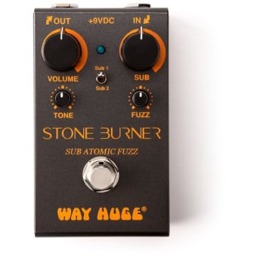 Way Huge Smalls Stone Burner Sub Atomic Fuzz Pédale d'effet pour guitare
