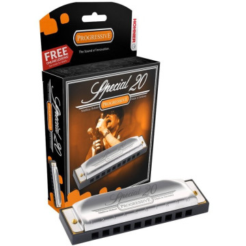 Harmonica Special 20 de HOHNER (NOUVEAU MODÈLE) en sol