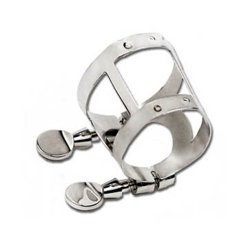 Rico REC1LN Ligature de clarinette Eb, Nickelé