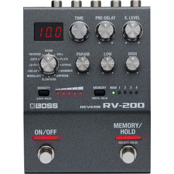 Roland Boss RV-200 Pédale d'Effet Réverbération Stéréo