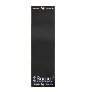 Radial R700 9110 Solo Single-Wide Filler Panel for 500 Series Racks