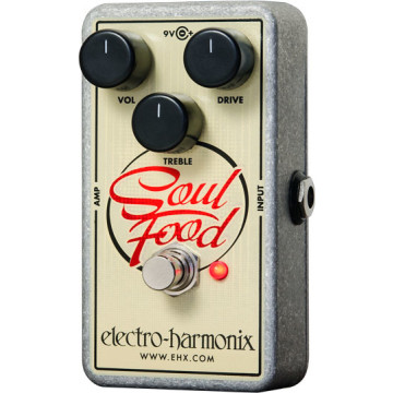 Electro Harmonix SOUL FOOD Overdrive transparent PSU 9.6DC-200 inclus