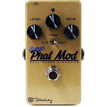 Keeley SUPER-PHAT-MOD Pédale d'overdrive Full Range avec modes basse fréquence commutables