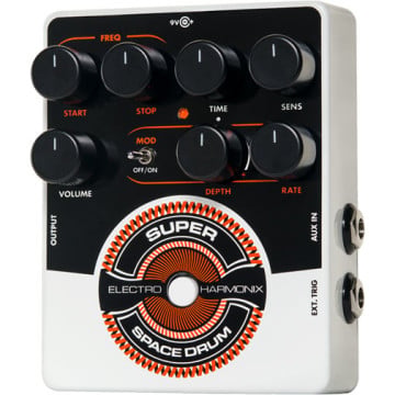 Electro Harmonix SUPER SPACE DRUM Synthétiseur de batterie analogique, PSU 9.6DC-200 Inclus