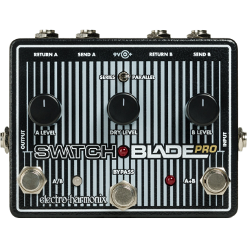 Electro Harmonix SWITCHBLADE PRO Boîte de Commutation Deluxe, Alimentation 9.6DC-200 incluse