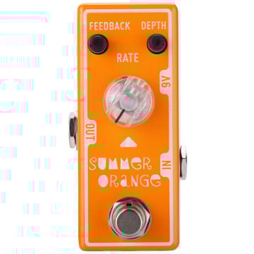 Tone city t12 pédale de phase Summer Orange
