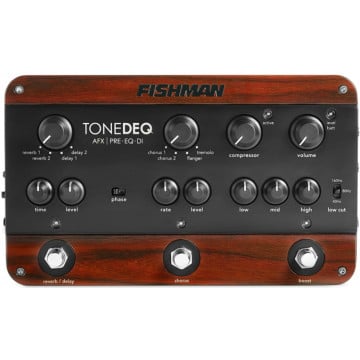 Fishman ToneDEQ AFX Preamp/EQ/DI with Dual Effects