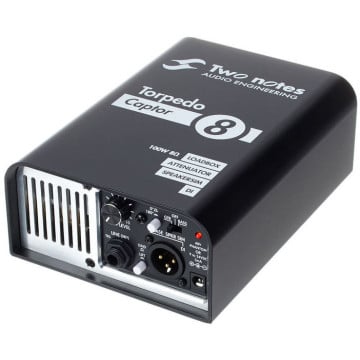 Two Notes Torpedo Captor Boîte de Charge Réactive DI et Atténuateur - 8 ohms