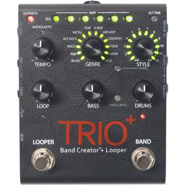 Digitech Trio + Pédale créateur de groupe avec boucle