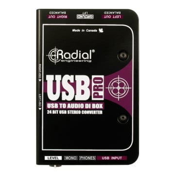 DI stéréo PRO USB Radial
