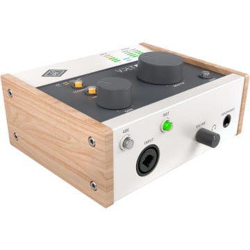 Universal Audio Volt176 Interface Audio USB 2.0 de Bureau 1-in/2-out avec Conversion Audio Professionnelle