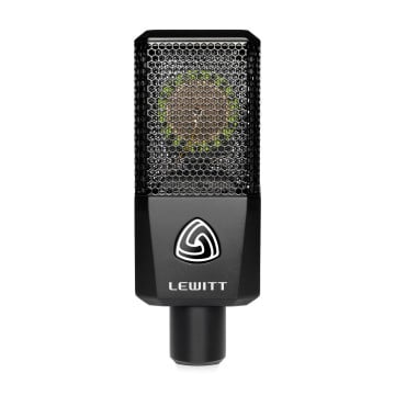 LEWITT RAY XLR Cardioid Condenser Microphone with AURA Technology & Mute Button