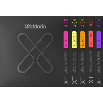 D'Addario XT Nickel Plated Steel Electric Guitar Strings