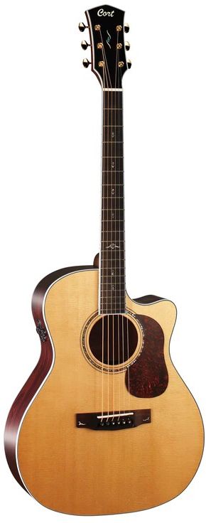 Cort SFX-Myrtlewood 6-Strings Electro-Acoustic Guitar -Brown Glossy