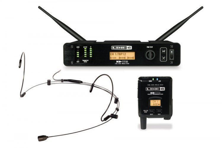 Line 6 - XD-V75 Digital Wireless Headset System - Black HS