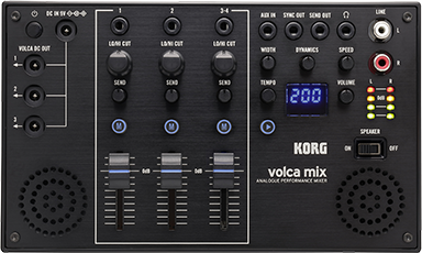 Kord Mixer for Volca Series with built in Psu for 3 | Musique Dépôt