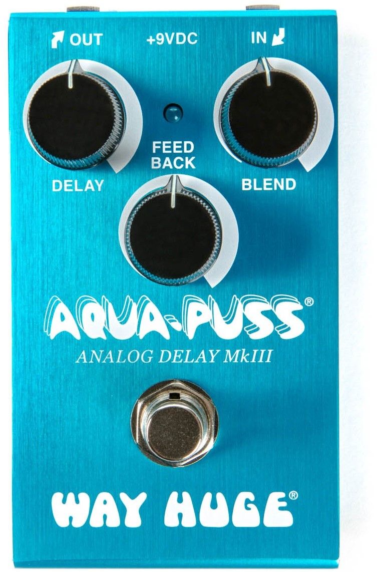 Way WM71 Smalls Aqua-Puss Analog Delay Guitar Effects Pedal