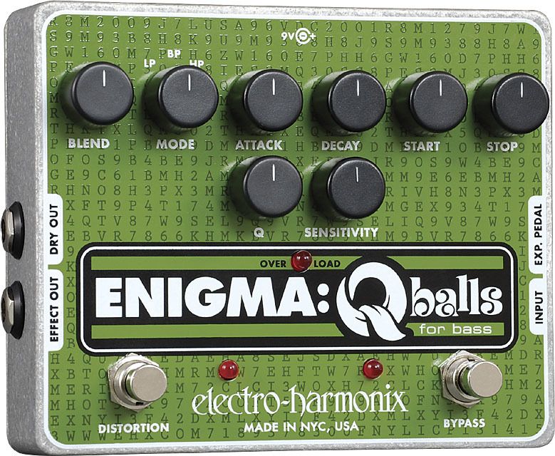 Electro Harmonix ENIGMA Q Balls for Bass Guitar 9.6DC-200 PSU