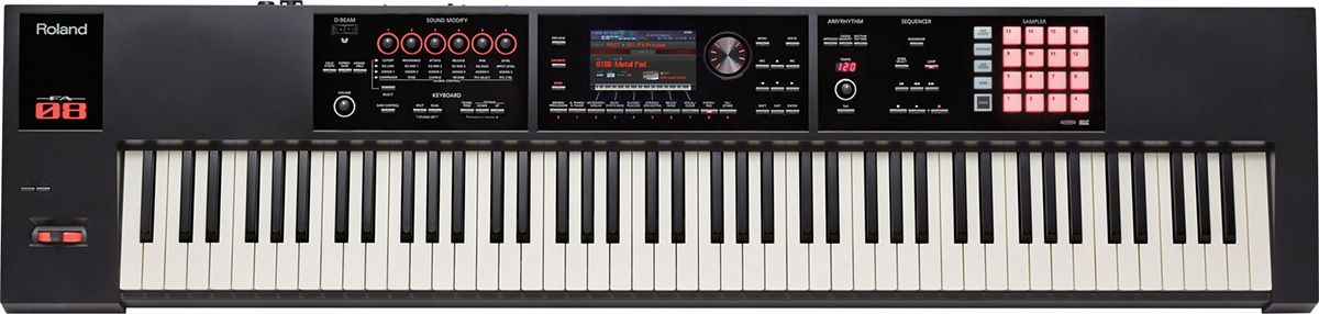 Roland FA-08 Music Workstation Synthetizer | Music Depot | Musique