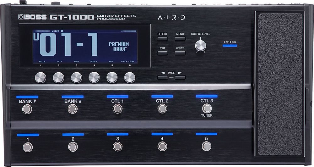 Boss GT-1000 Guitar Effects Processor | Music Depot | Musique Dépôt