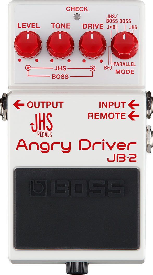 Boss JB-2 Angry Driver Overdrive Pedal | Music Depot | Musique Dépôt