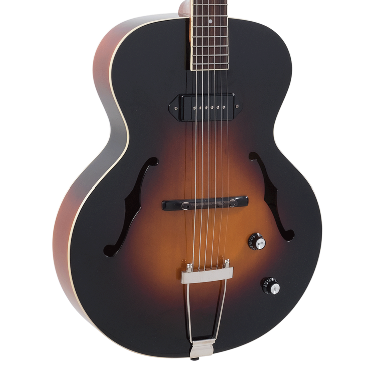 国産高品質フルアコ　ピック ギター　単板　loar LH600 オリジナルセミハードケース付 ギブソン