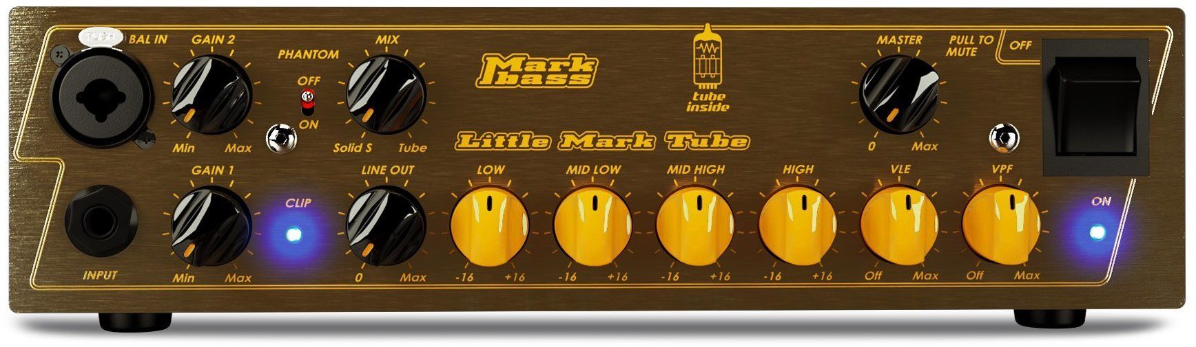 MarkBass LITTLEMARK TUBE 500 watts tube preamp bass head | Musique