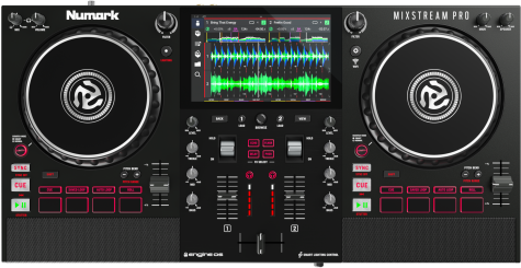 Mixstream Pro DJ Console, WiFi Music Streaming, Speakers